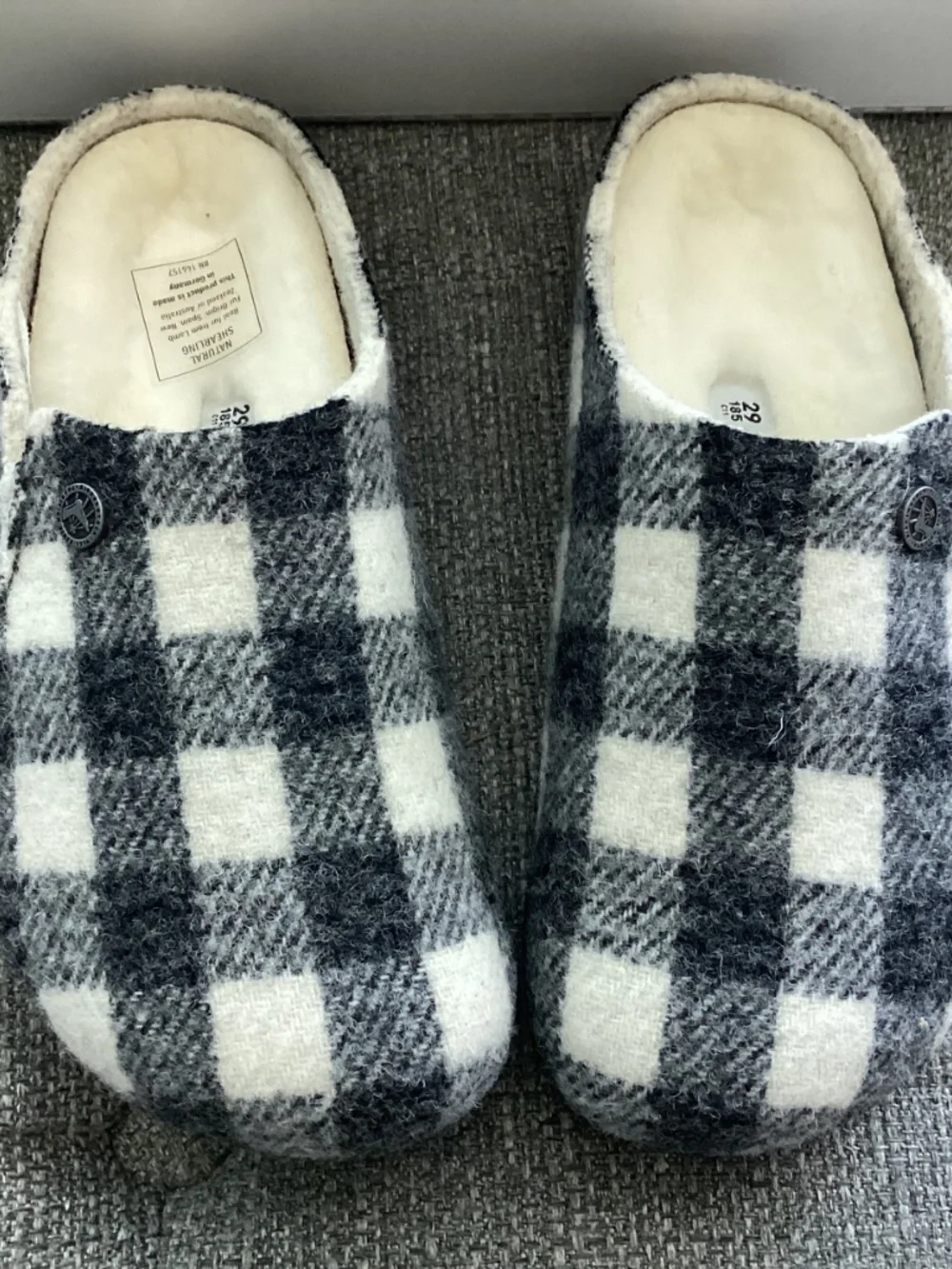 Birkenstock Zermatt Genuine Shearling Lined Slipper (Toddler Kid), size 11 US